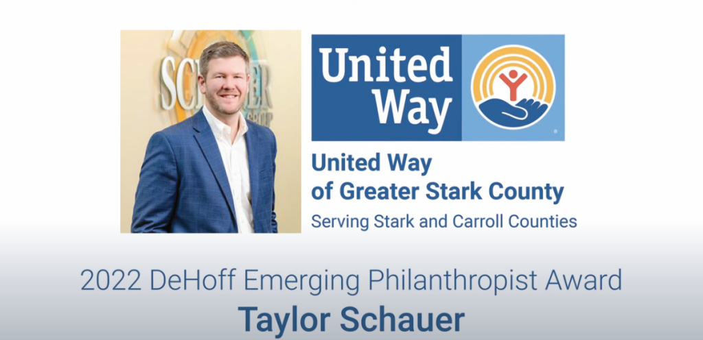 Taylor Schauer DeHoff Emerging Philanthropist Award 2022